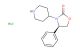 (R)-4-phenyl-3-piperidin-4-yl-oxazolidin-2-one hydrochloride