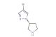 (R)-4-bromo-1-pyrrolidin-3-yl-1H-pyrazole