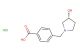 (R)-4-(3-hydroxy-pyrrolidin-1-ylmethyl)-benzoic acid hydrochloride