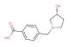 (R)-4-(3-hydroxy-pyrrolidin-1-ylmethyl)-benzoic acid