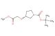(R)-3-methoxycarbonylmethoxy-pyrrolidine-1-carboxylic acid tert-butyl ester
