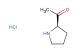 1-[(2R)-pyrrolidin-2-yl]ethan-1-one hydrochloride