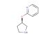 2-[(3R)-pyrrolidin-3-yloxy]pyridine