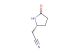 2-[(2R)-5-oxopyrrolidin-2-yl]acetonitrile