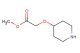 methyl 2-(piperidin-4-yloxy)acetate