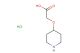 2-(piperidin-4-yloxy)acetic acid hydrochloride