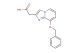 (8-benzyloxy-imidazo[1,2-a]pyridin-2-yl)-acetic acid