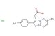 2-[6-methyl-2-(4-methylphenyl)imidazo[1,2-a]pyridin-3-yl]acetic acid hydrochloride