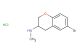 6-bromo-N-methyl-3,4-dihydro-2H-1-benzopyran-3-amine hydrochloride