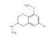 6-bromo-8-methoxy-N-methyl-3,4-dihydro-2H-1-benzopyran-3-amine