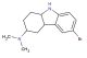 6-bromo-N,N-dimethyl-2,3,4,4a,9,9a-hexahydro-1H-carbazol-3-amine