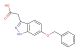 2-[6-(benzyloxy)-1H-indazol-3-yl]acetic acid