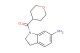 1-(oxane-4-carbonyl)-2,3-dihydro-1H-indol-6-amine