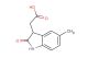 2-(5-methyl-2-oxo-2,3-dihydro-1H-indol-3-yl)acetic acid