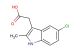 2-(5-chloro-2-methyl-1H-indol-3-yl)acetic acid