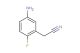 2-(5-amino-2-fluorophenyl)acetonitrile