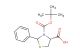 (4R)-3-[(tert-butoxy)carbonyl]-2-phenyl-1,3-thiazolidine-4-carboxylic acid