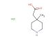 2-(4-methylpiperidin-4-yl)acetic acid hydrochloride