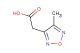 2-(4-methyl-1,2,5-oxadiazol-3-yl)acetic acid