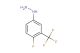 [4-fluoro-3-(trifluoromethyl)phenyl]hydrazine
