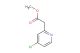 methyl 2-(4-chloropyridin-2-yl)acetate