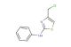 4-(chloromethyl)-N-phenyl-1,3-thiazol-2-amine