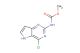 (4-chloro-5H-pyrrolo[3,2-d]pyrimidin-2-yl)-carbamic acid methyl ester