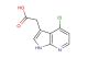 (4-chloro-1H-pyrrolo[2,3-b]pyridin-3-yl)-acetic acid
