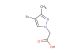 2-(4-bromo-3-methyl-1H-pyrazol-1-yl)acetic acid