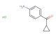 4-cyclopropanecarbonylaniline hydrochloride