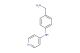 N-[4-(aminomethyl)phenyl]pyridin-4-amine