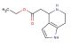 (4,5,6,7-tetrahydro-1H-pyrrolo[3,2-c]pyridin-4-yl)-acetic acid ethyl ester