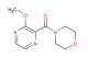 4-(3-methoxypyrazine-2-carbonyl)morpholine