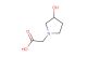 2-(3-hydroxypyrrolidin-1-yl)acetic acid