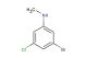 3-bromo-5-chloro-N-methylaniline