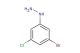 (3-bromo-5-chlorophenyl)hydrazine