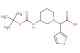2-(3-((tert-butoxycarbonyl)amino)piperidin-1-yl)-2-(thiophen-3-yl)acetic acid