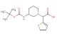 2-(3-((tert-butoxycarbonyl)amino)piperidin-1-yl)-2-(thiophen-2-yl)acetic acid