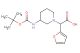 2-(3-((tert-butoxycarbonyl)amino)piperidin-1-yl)-2-(furan-2-yl)acetic acid