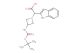 2-(3-((tert-butoxycarbonyl)amino)azetidin-1-yl)-2-(1H-indol-2-yl)acetic acid