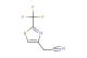 2-[2-(trifluoromethyl)-1,3-thiazol-4-yl]acetonitrile