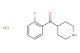 4-(2-fluorobenzoyl)piperidine hydrochloride