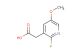 2-(2-fluoro-5-methoxypyridin-3-yl)acetic acid