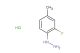 (2-fluoro-4-methylphenyl)hydrazine hydrochloride