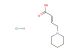 (2E)-4-(piperidin-1-yl)but-2-enoic acid hydrochloride