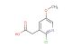 2-(2-chloro-5-methoxypyridin-3-yl)acetic acid