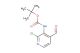 tert-butyl N-(2-chloro-4-formylpyridin-3-yl)carbamate