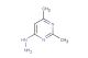 4-hydrazinyl-2,6-dimethylpyrimidine