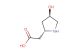 2-[(2S,4R)-4-hydroxypyrrolidin-2-yl]acetic acid