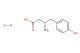 (3S)-3-amino-4-(4-hydroxyphenyl)butanoic acid hydrochloride